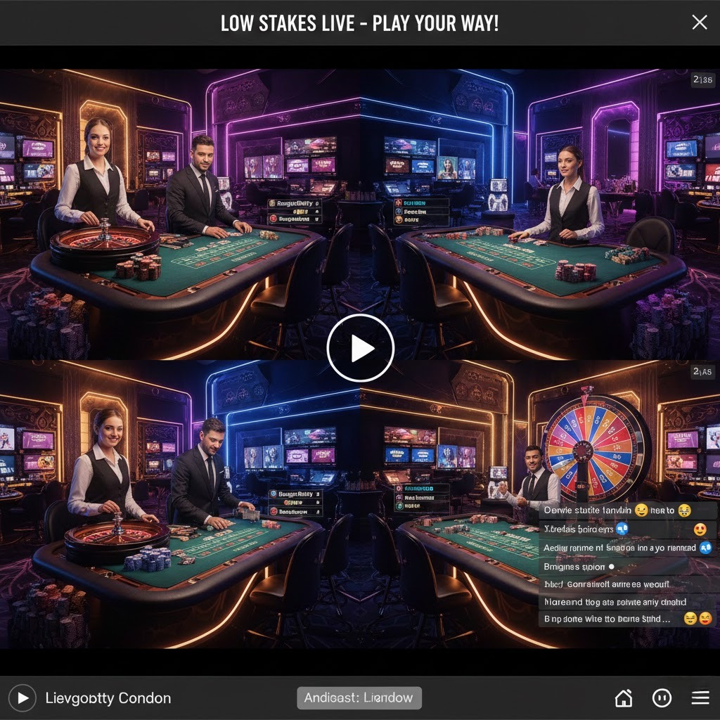 Live casino online 2026 di Win11bet dengan dealer asli dan taruhan kecil, streaming HD realistis